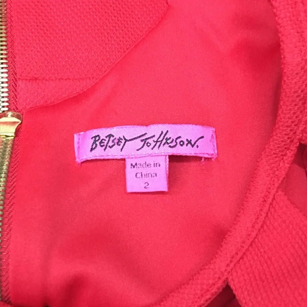Betsey Johnson Red Cage Top Party Event Dress - Women’s 2 - Picture 12 of 14
